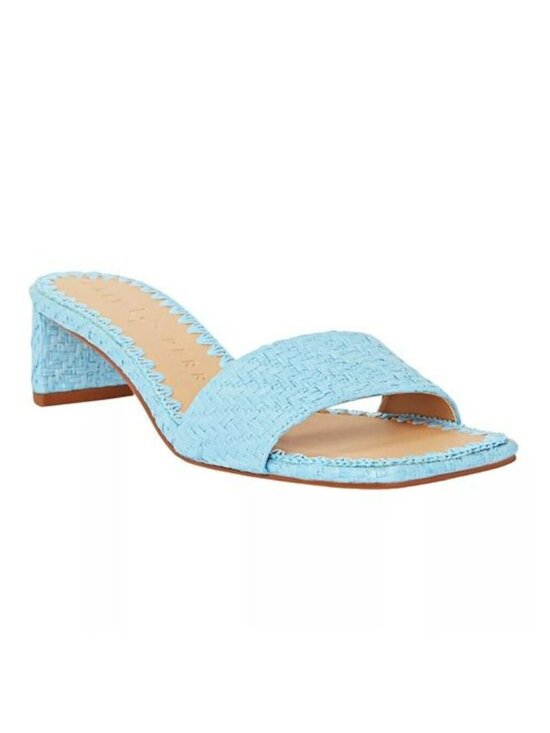 Katy Perry Shoes - Katy Perry Women's Wanderering Slip-On Sandals Sky Blue Size 8 (MSRP $98)